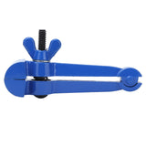 50mm Mini Hand Vise Hand Holding Clamping Pliers Cast Steel Hand Vice for Machinist Locking Cutting - 45-Degree Angle