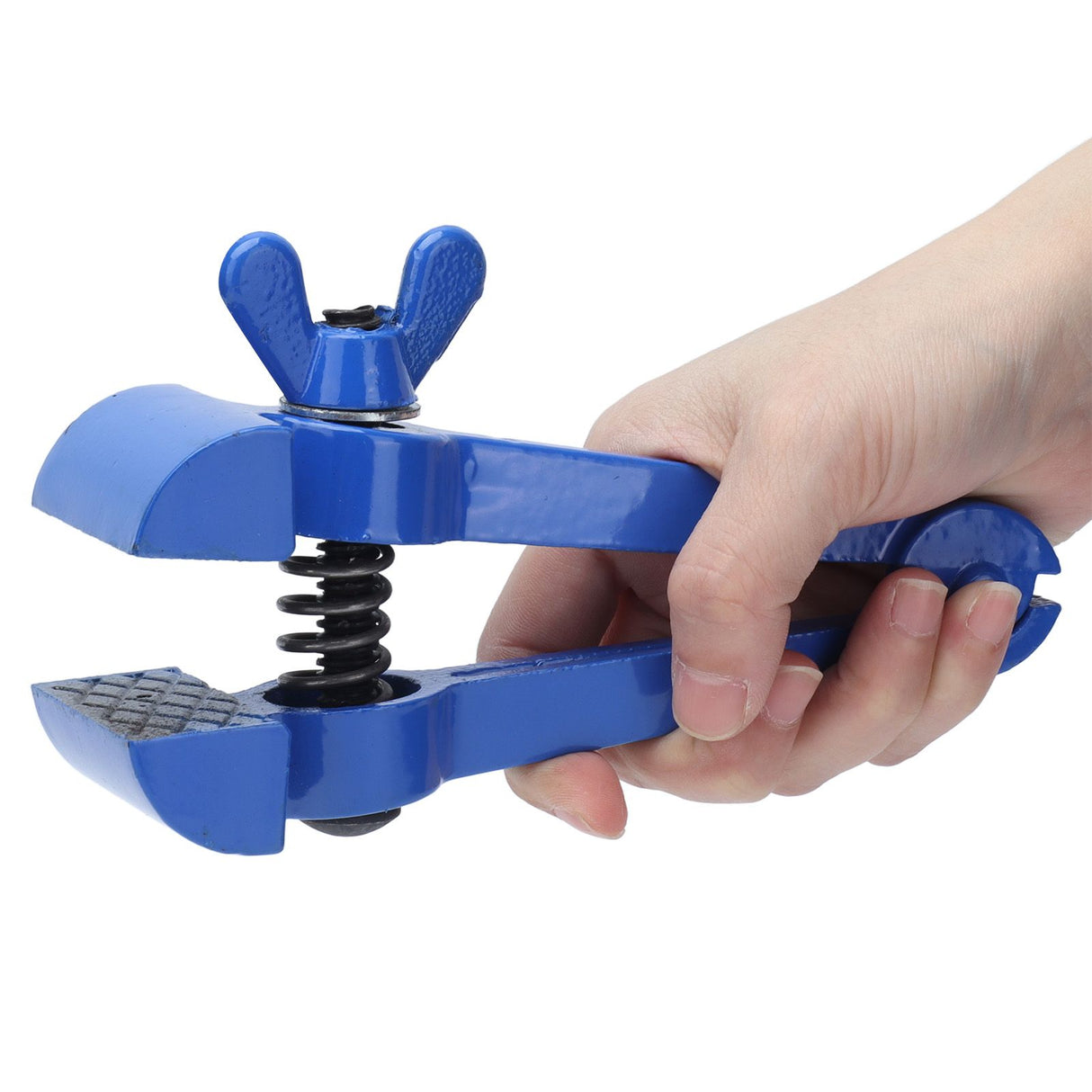 50mm Mini Hand Vise Hand Holding Clamping Pliers Cast Steel Hand Vice for Machinist Locking Cutting