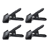 4pcs Woodworking A Clip Heavy Duty Anti Slip Metal Wide Mouth Spring Clamps for Photography Backdrops