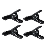 4pcs Woodworking A Clip Heavy Duty Anti Slip Metal Wide Mouth Spring Clamps for Photography Backdrops - Front View