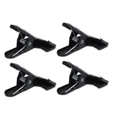 4pcs Woodworking A Clip Heavy Duty Anti Slip Metal Wide Mouth Spring Clamps for Photography Backdrops - Side View