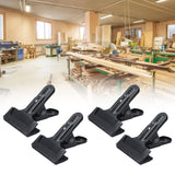 4pcs Woodworking A Clip Heavy Duty Anti Slip Metal Wide Mouth Spring Clamps for Photography Backdrops