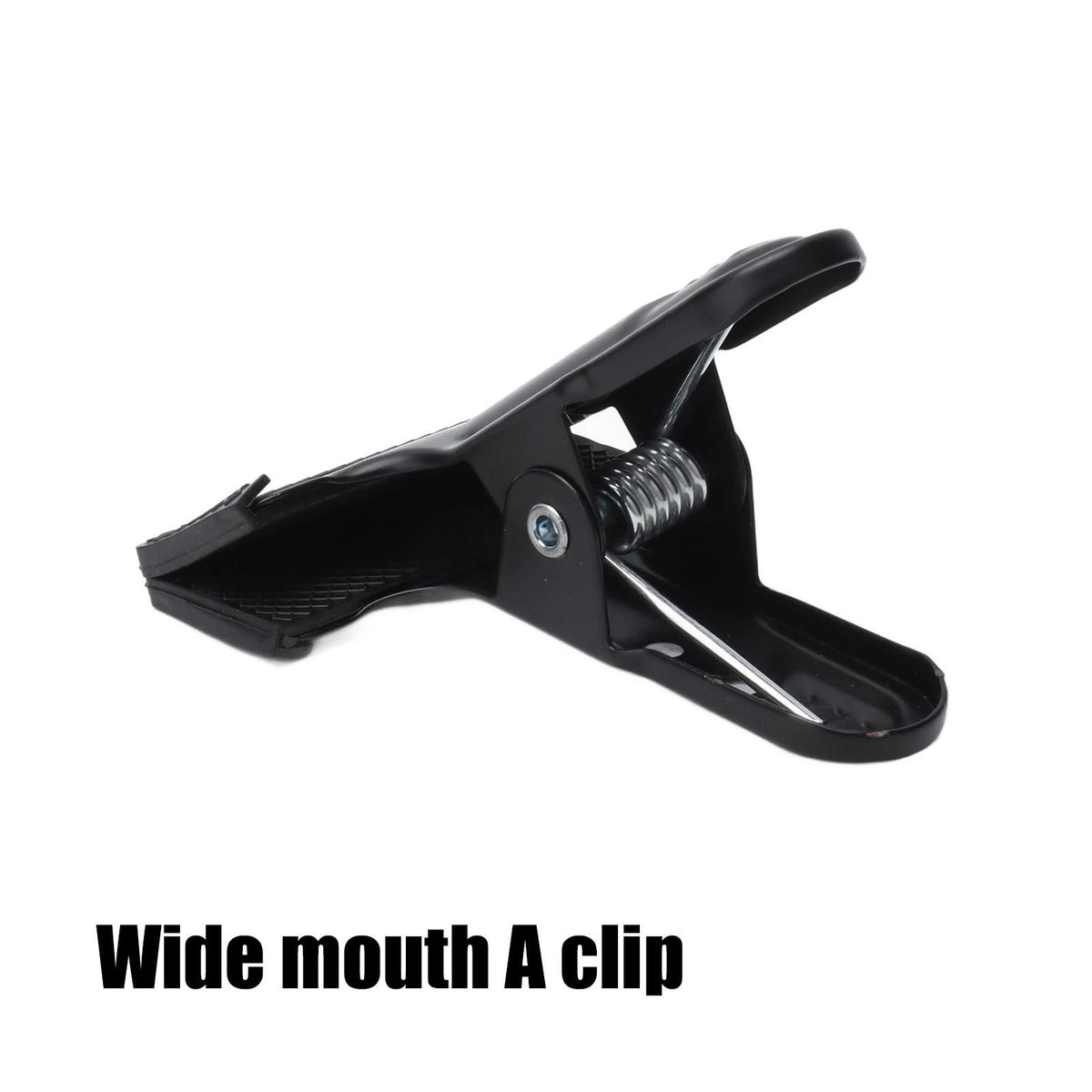 4pcs Woodworking A Clip Heavy Duty Anti Slip Metal Wide Mouth Spring Clamps for Photography Backdrops