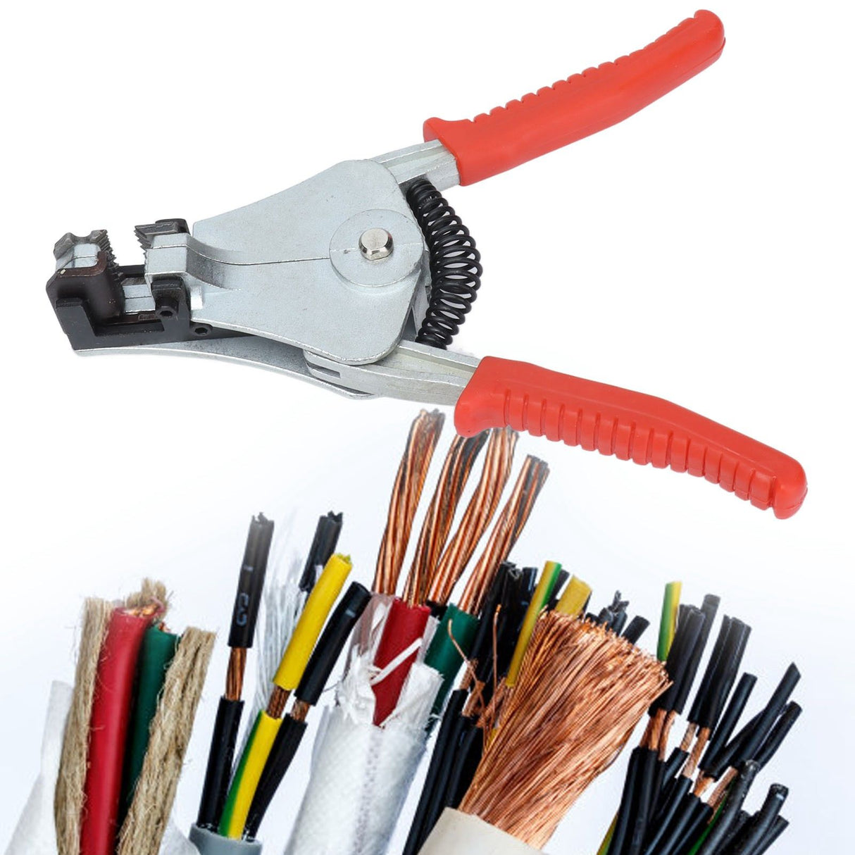 Wire Stripper Automatic Multifunctional Wire Cutting and Stripping Tool for Solid Wire Copper Wire
