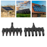 1 to 6 Branch Connector 6 Way Solar Panel Branch Connector Waterproof Male Female Cable Connector - Extra Image