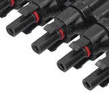 1 to 6 Branch Connector 6 Way Solar Panel Branch Connector Waterproof Male Female Cable Connector - Extra Image