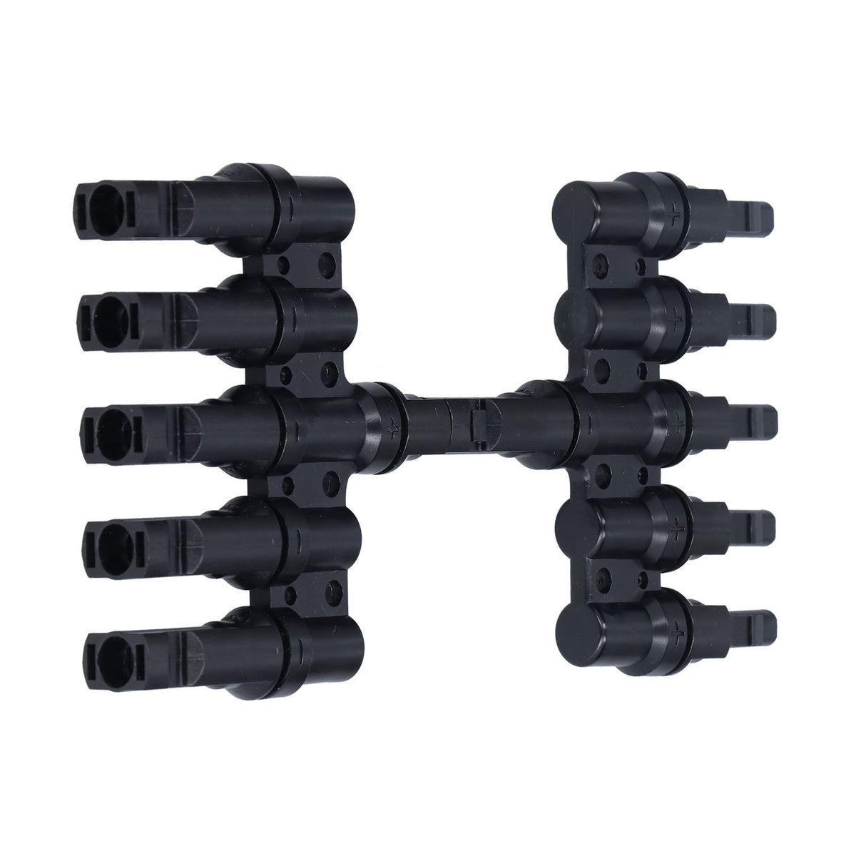 1 to 5 Branch Connector 5 Way Solar Panel Cable Branch Connector IP67 Waterproof Male Female Connector