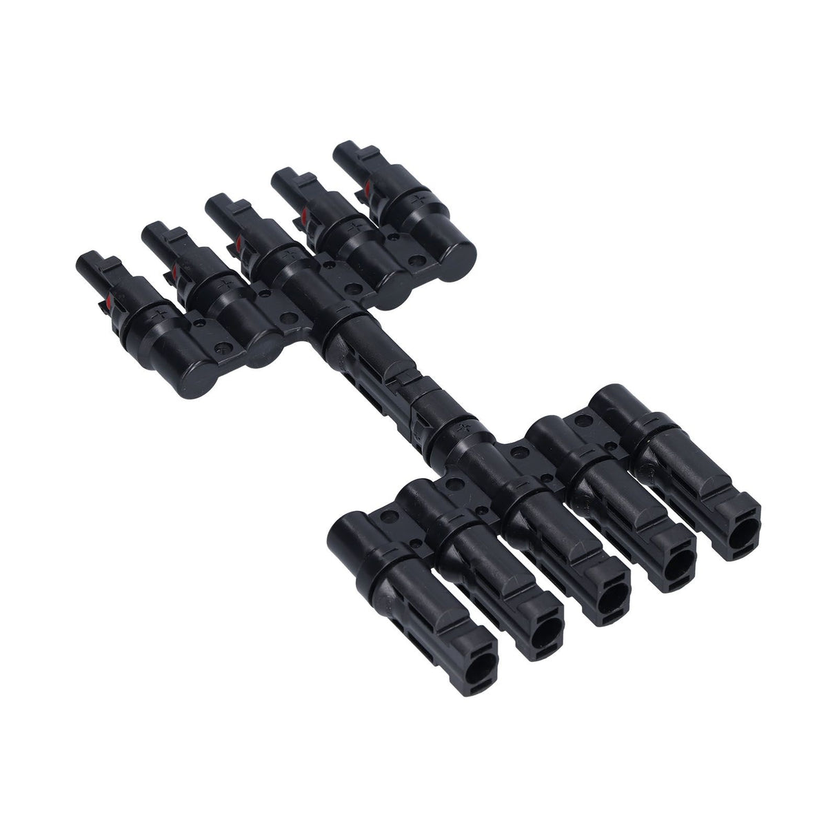 1 to 5 Branch Connector 5 Way Solar Panel Cable Branch Connector IP67 Waterproof Male Female Connector