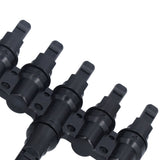 1 to 5 Branch Connector 5 Way Solar Panel Cable Branch Connector IP67 Waterproof Male Female Connector