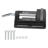 Flat Drill Press Vise American Style Accurate Mini Bench Vise for Home Mechanical Maintenance