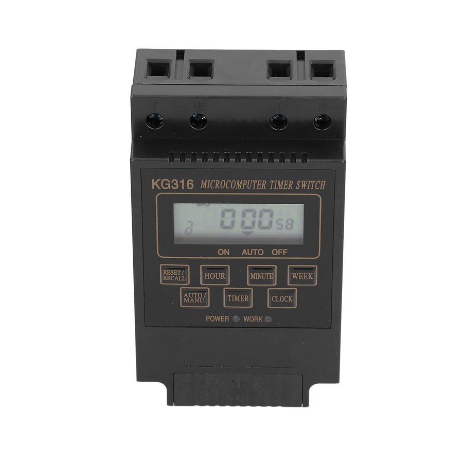 110V Timer Switch Kg316t Automatic Timing Controller 10A for Outdoor Street Lamp Power
