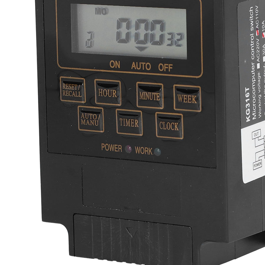 110V Timer Switch Kg316t Automatic Timing Controller 10A for Outdoor Street Lamp Power