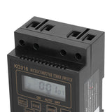 110V Timer Switch Kg316t Automatic Timing Controller 10A for Outdoor Street Lamp Power - Extra Image