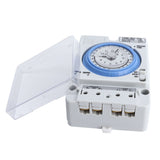 Timer Switch Mechanical Time Switch for Household Time Control Electronic Equipment Supplies 100V‑240V TB388 - Front View