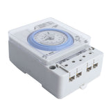 Timer Switch Mechanical Time Switch for Household Time Control Electronic Equipment Supplies 100V‑240V TB388 - Top-Down View