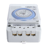 Timer Switch Mechanical Time Switch for Household Time Control Electronic Equipment Supplies 100V‑240V TB388 - Rear View