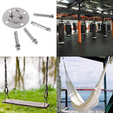 Yoga Hammock Hook Stainless Steel Swing Hook Punch Bag Ceiling Hook with Expansion Bolt for Gym - Extra Image