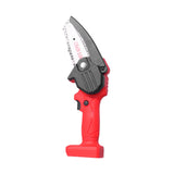 Mini Chainsaw Rechargeable Cordless Electric Chainsaw Wood Cutting Pruning Chain Saw for Garden - Top-Down View