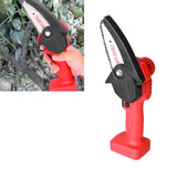 Mini Chainsaw Rechargeable Cordless Electric Chainsaw Wood Cutting Pruning Chain Saw for Garden