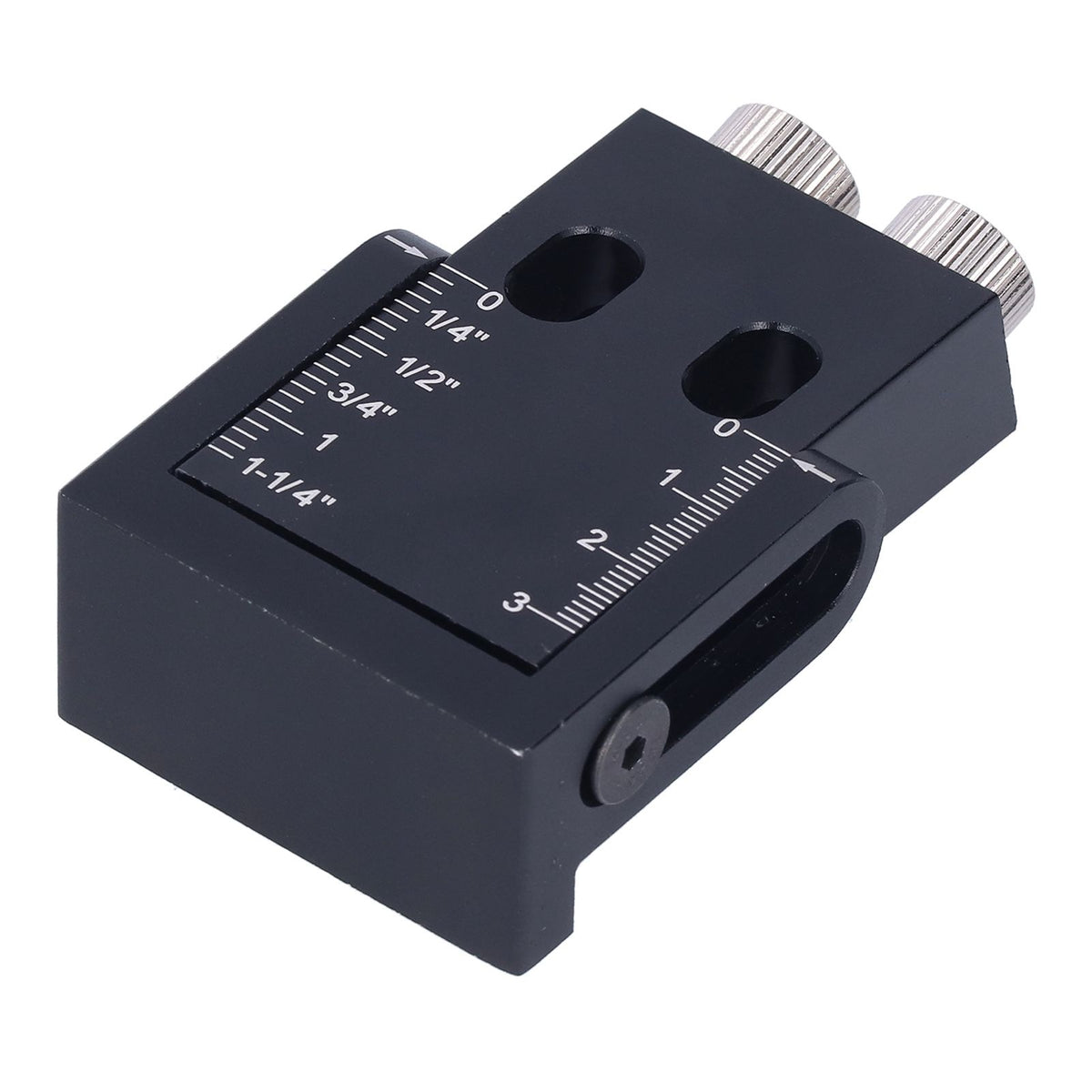 Oblique Hole Locator 15° Pocket Slant Holes Jig Kit Woodworking Positioner with Drill Bits