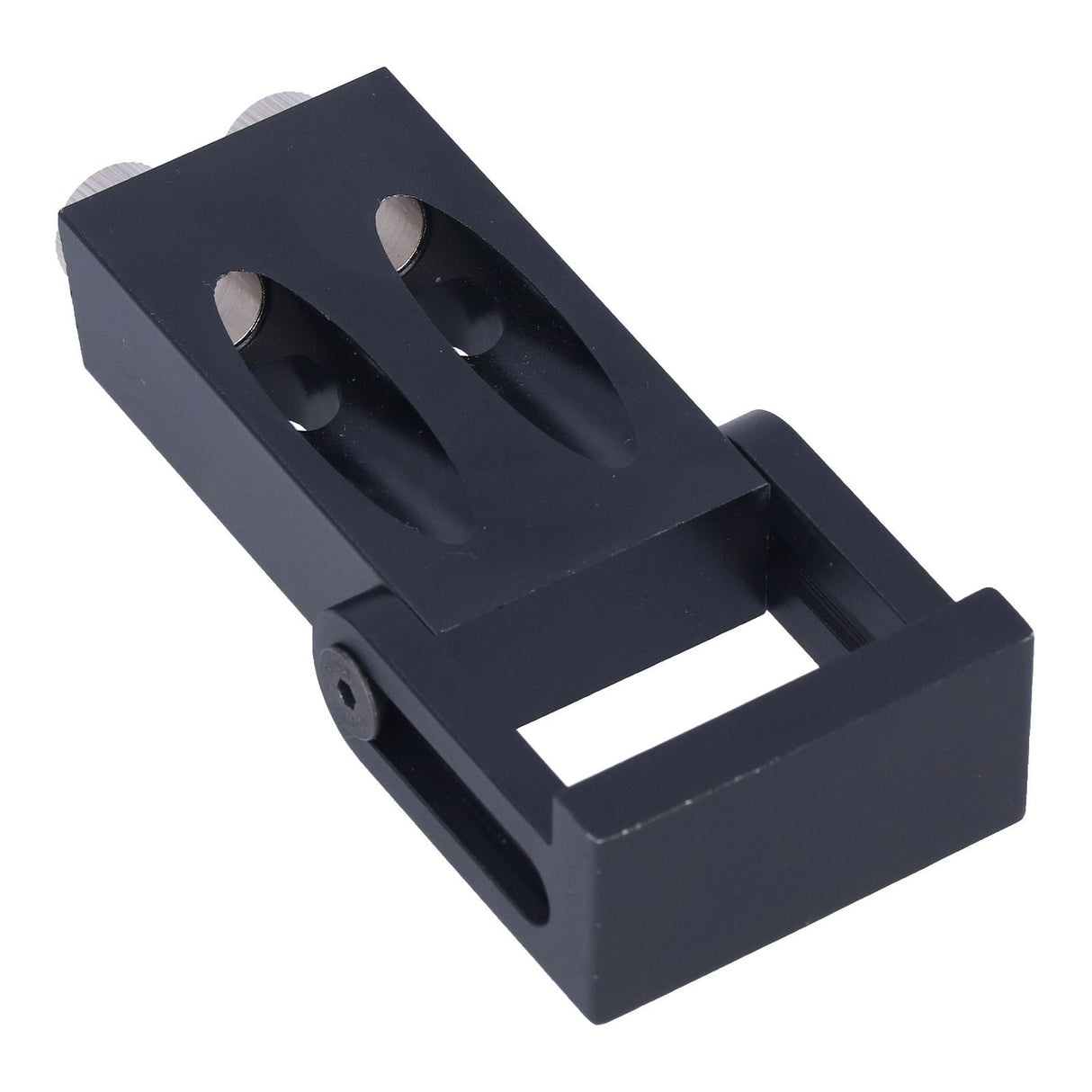Oblique Hole Locator 15° Pocket Slant Holes Jig Kit Woodworking Positioner with Drill Bits