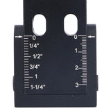 Oblique Hole Locator 15° Pocket Slant Holes Jig Kit Woodworking Positioner with Drill Bits - Extra Image