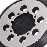 5in Polisher Backing Plate 8‑Hole Black Aluminum Alloy for Electric Sander Finishing Buffing - Extra Image