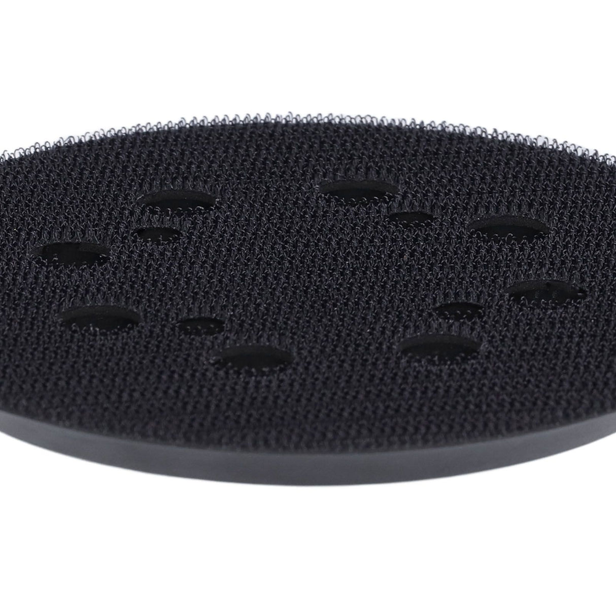 5in Polisher Backing Plate 8‑Hole Black Aluminum Alloy for Electric Sander Finishing Buffing