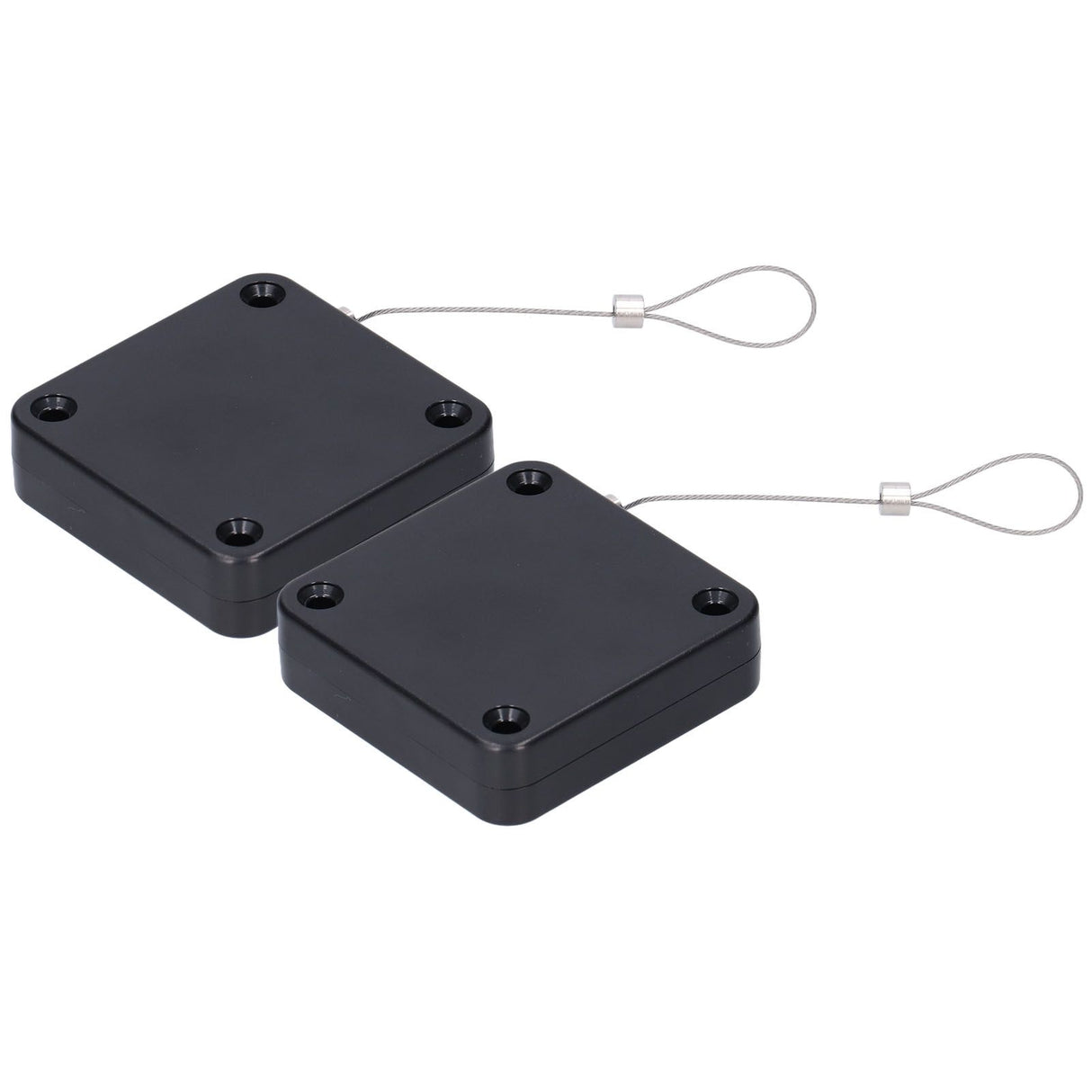 2Pcs Automatic Door Closer Punch Free Multifunctional 800G Pull Strong Tensile Force Wear Resistance Sensor Door Closer