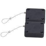 2Pcs Automatic Door Closer Punch Free Multifunctional 800G Pull Strong Tensile Force Wear Resistance Sensor Door Closer