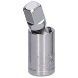3pcs Universal Joint Socket Adapter 1/2 3/8 1/4 Chrome Vanadium Steel Conversion Tool for Ratchet Wrench