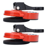 2Pcs Hole Saw Guide Adjustable Multifunctional Easy Operation Premium ABS Rubber Tile Glass Hole Saw Bit Guide - Extra Image