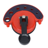 2Pcs Hole Saw Guide Adjustable Multifunctional Easy Operation Premium ABS Rubber Tile Glass Hole Saw Bit Guide - Extra Image