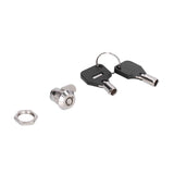 File Cabinet Locks Furniture Cam Locks Security Lock with Keys for Vending Machines Computers Closet Doors - Low Angle