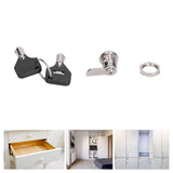 File Cabinet Locks Furniture Cam Locks Security Lock with Keys for Vending Machines Computers Closet Doors