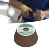 Grinding Wheel Strong Stability Good Grinding Effect High Removal Rate Angle Grinder Grinding Head for Industry50 Mesh