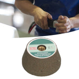 Grinding Wheel Strong Stability Good Grinding Effect High Removal Rate Angle Grinder Grinding Head for Industry100 Mesh
