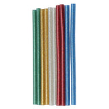 50pcs Full Colour Hot Glue Stick Easy Operation Fast Adhesion Clear Hot Glue Stick 7x140mm