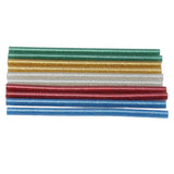 50pcs Full Colour Hot Glue Stick Easy Operation Fast Adhesion Clear Hot Glue Stick 7x140mm - Side View