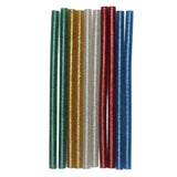 50pcs Full Colour Hot Glue Stick Easy Operation Fast Adhesion Clear Hot Glue Stick 7x140mm