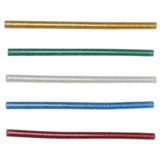 50pcs Full Colour Hot Glue Stick Easy Operation Fast Adhesion Clear Hot Glue Stick 7x140mm