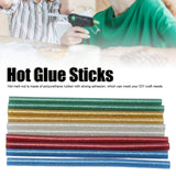 50pcs Full Colour Hot Glue Stick Easy Operation Fast Adhesion Clear Hot Glue Stick 7x140mm - Extra Image