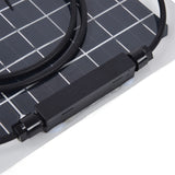2 Pcs Solar Panels Kit 15W Portable Monocrystalline Solar Panel Charger for Outdoor Boat Caravan RV Charging