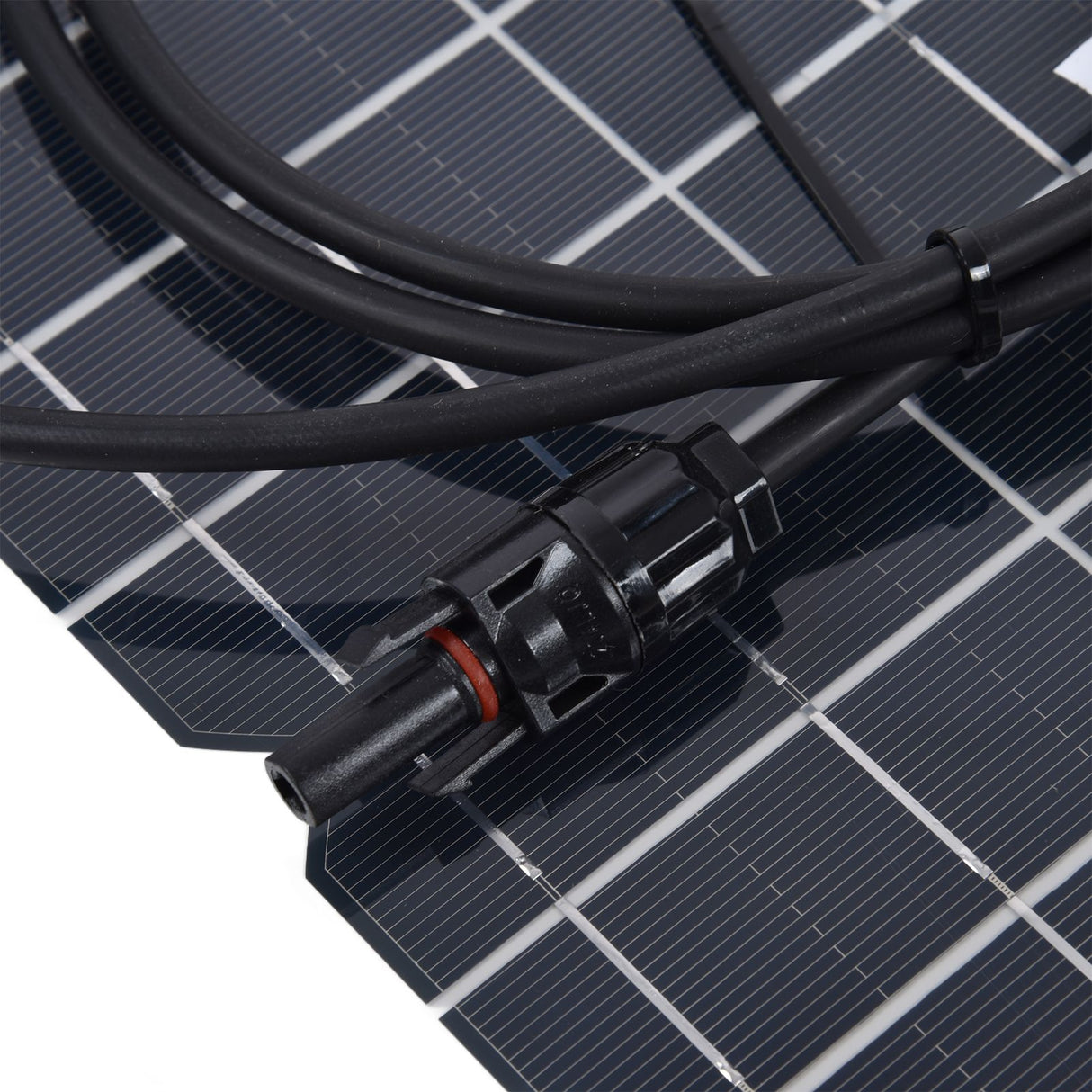 2 Pcs Solar Panels Kit 15W Portable Monocrystalline Solar Panel Charger for Outdoor Boat Caravan RV Charging