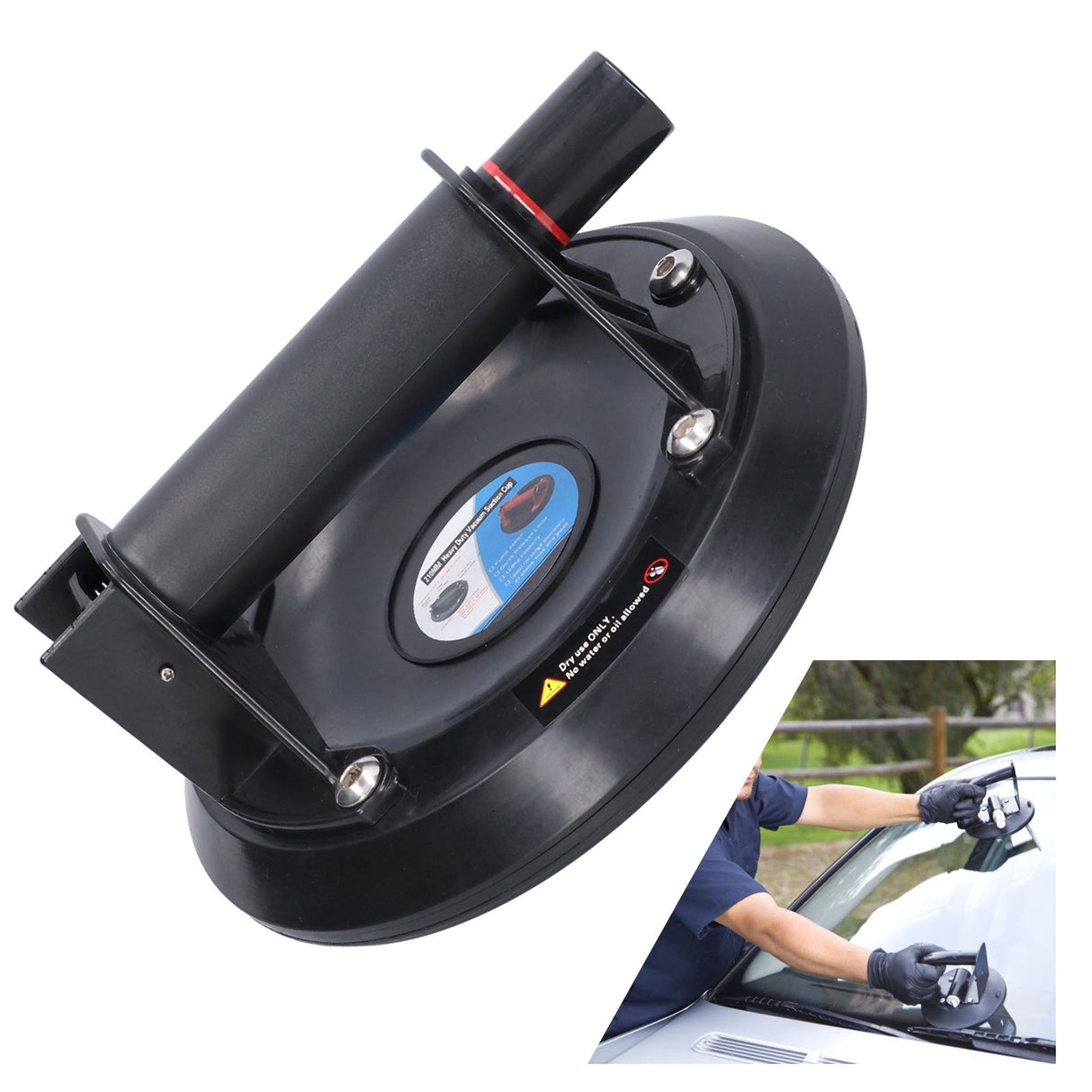 Pump Vacuum Suction Cup Heavy Duty Glass Lifter Tile Suction Cup Hand Pump Suction Cup for Woodworking