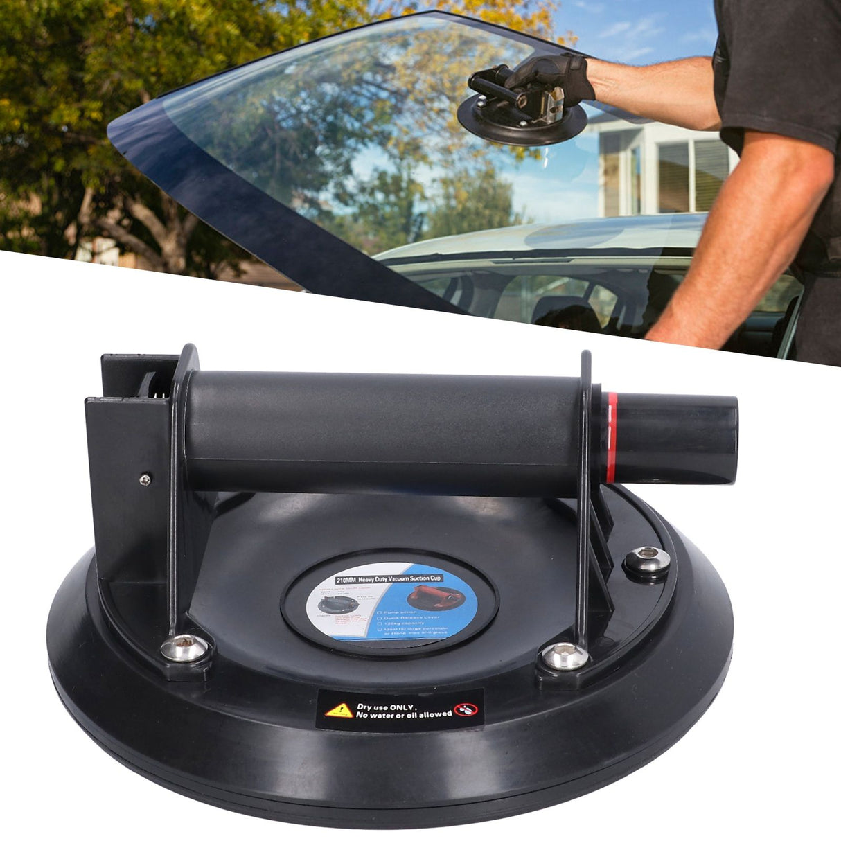 Pump Vacuum Suction Cup Heavy Duty Glass Lifter Tile Suction Cup Hand Pump Suction Cup for Woodworking