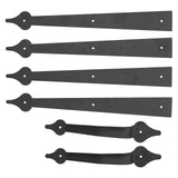 American Style Garage Handle Wrought Iron Garage Door Decoration Garage Door Hardware