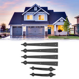 American Style Garage Handle Wrought Iron Garage Door Decoration Garage Door Hardware - Extra Image