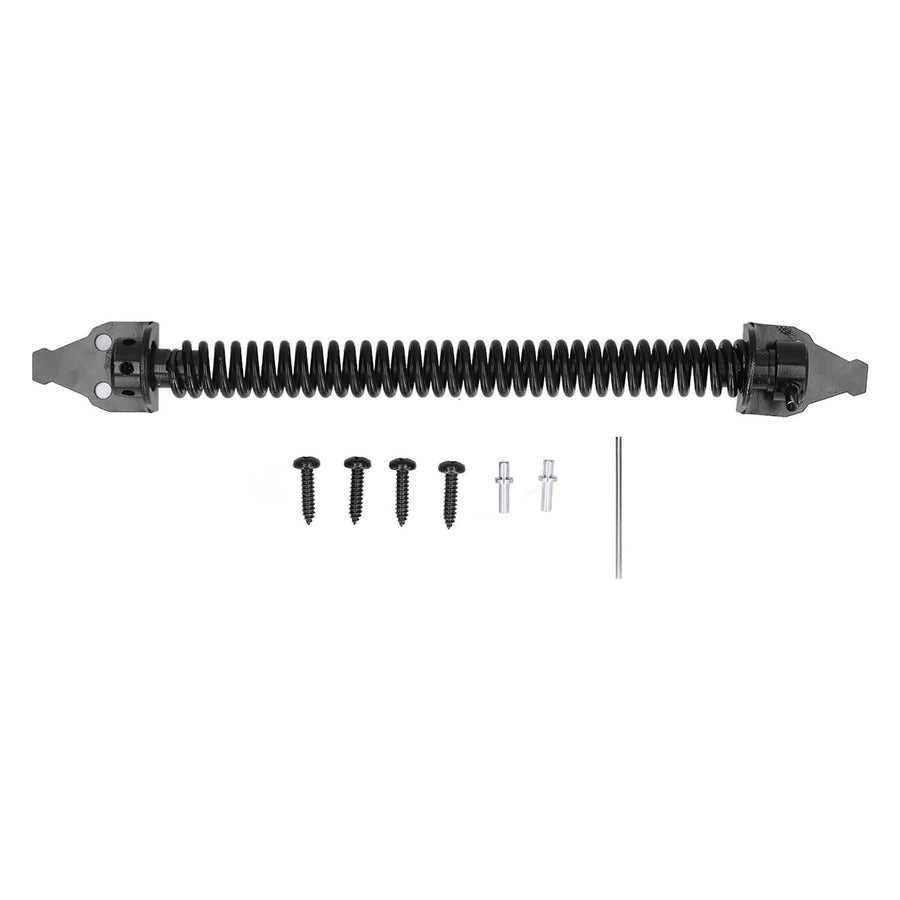 Self Closing Door Spring Set Carbon Steel Adjustable Gate Spring Hardware for Home Agricultural Fence