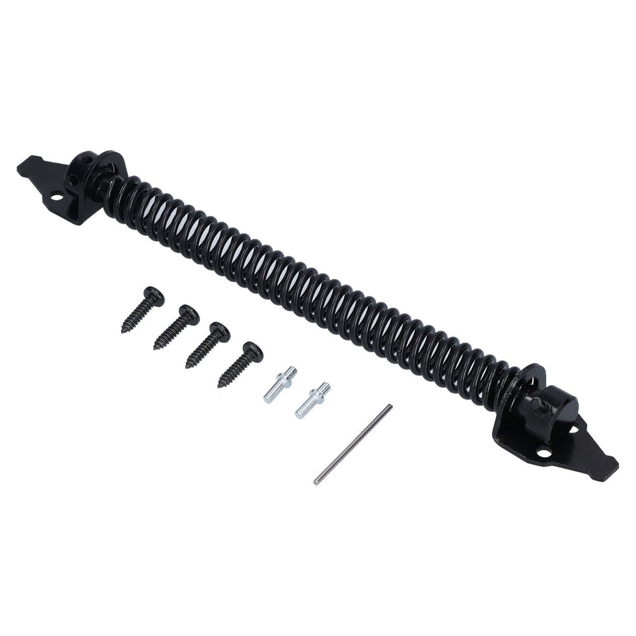 Self Closing Door Spring Set Carbon Steel Adjustable Gate Spring Hardware for Home Agricultural Fence